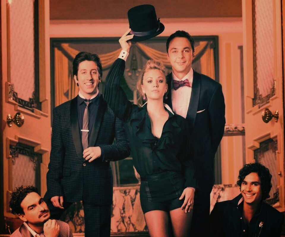 Персонажи теории большого взрыва обои