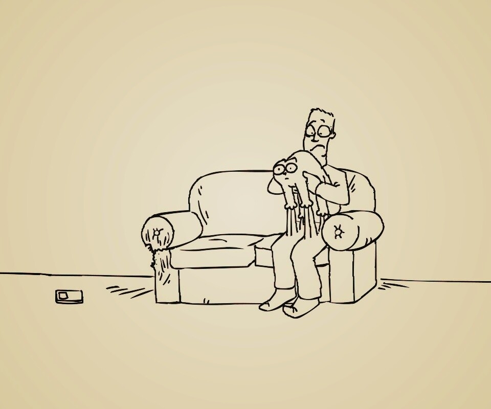 Кот Саймона обои