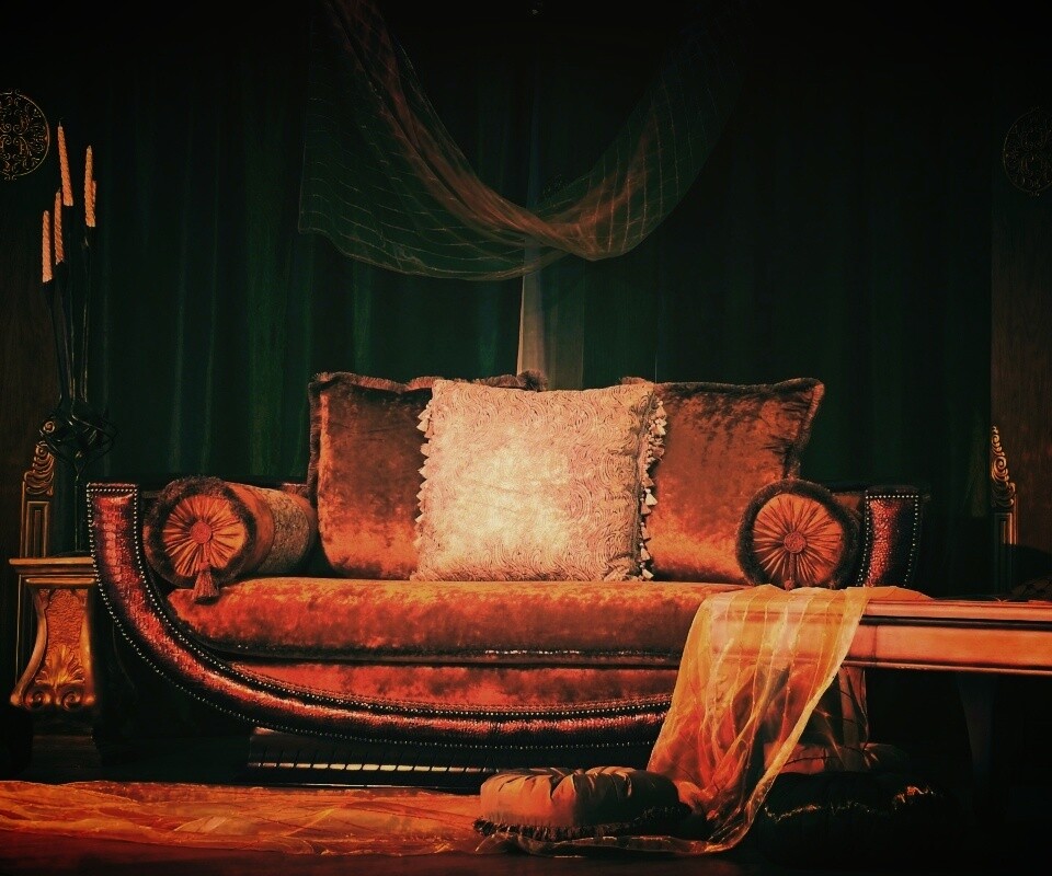 Комната в старом стиле обои