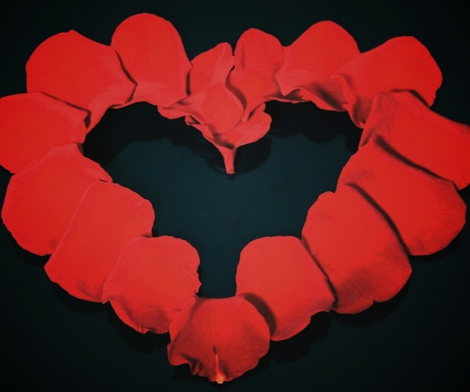 Красивое сердце обои