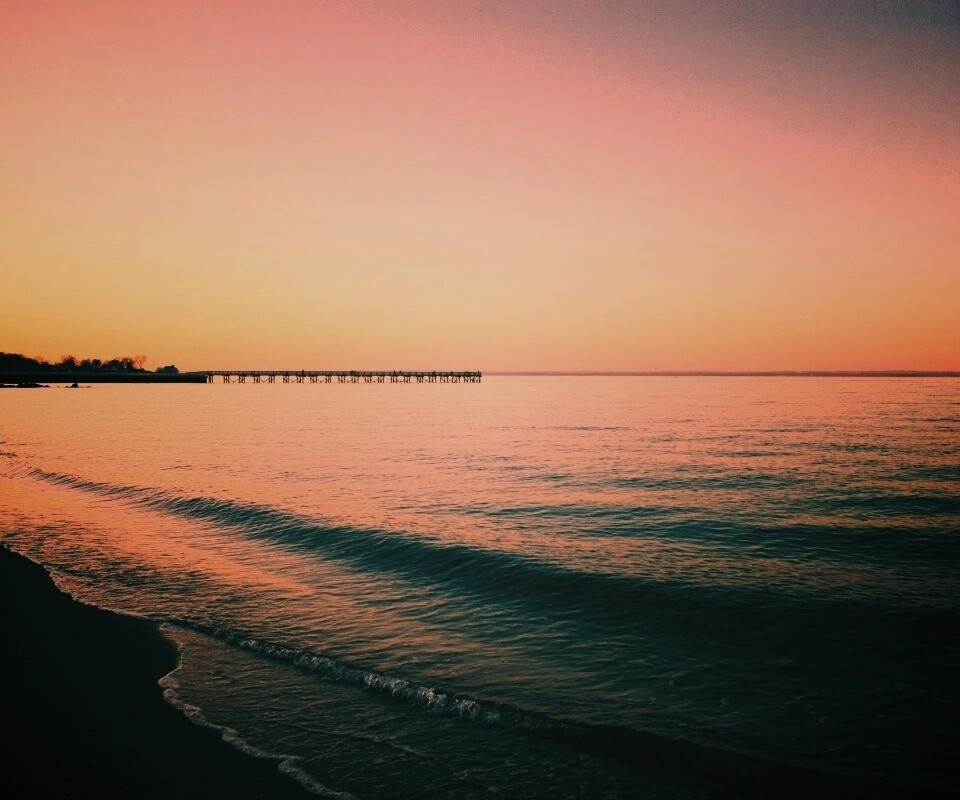 Причал обои