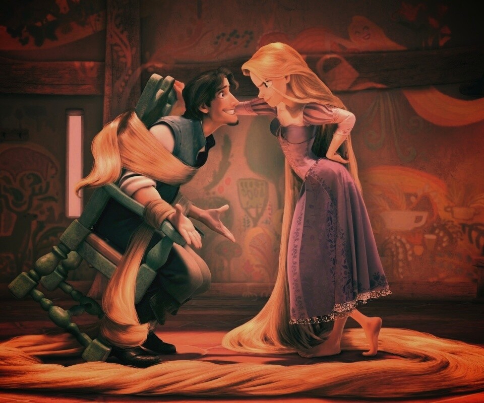 Рапунцель обои