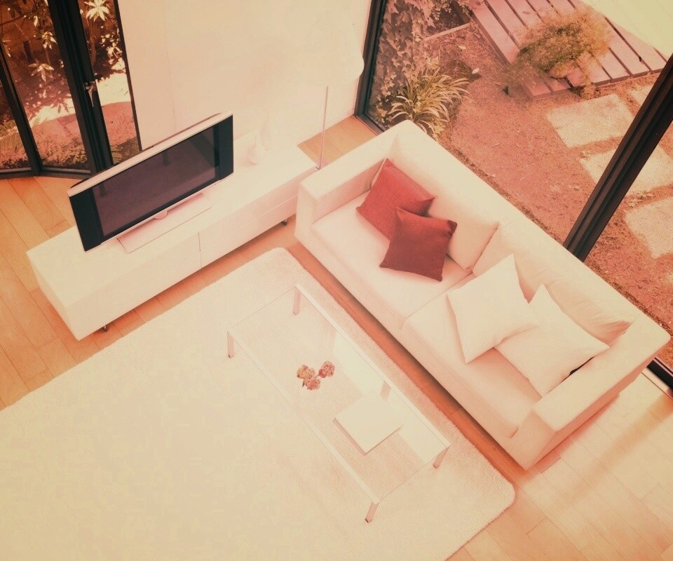 Комната сверху обои