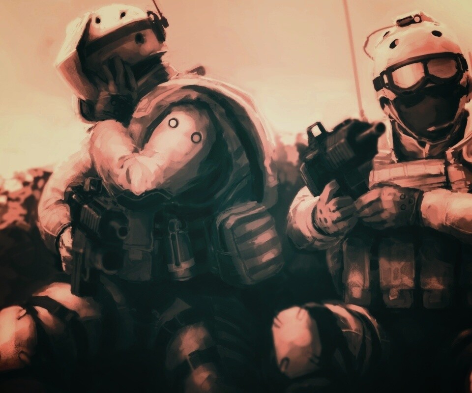 Спецназ в засаде обои