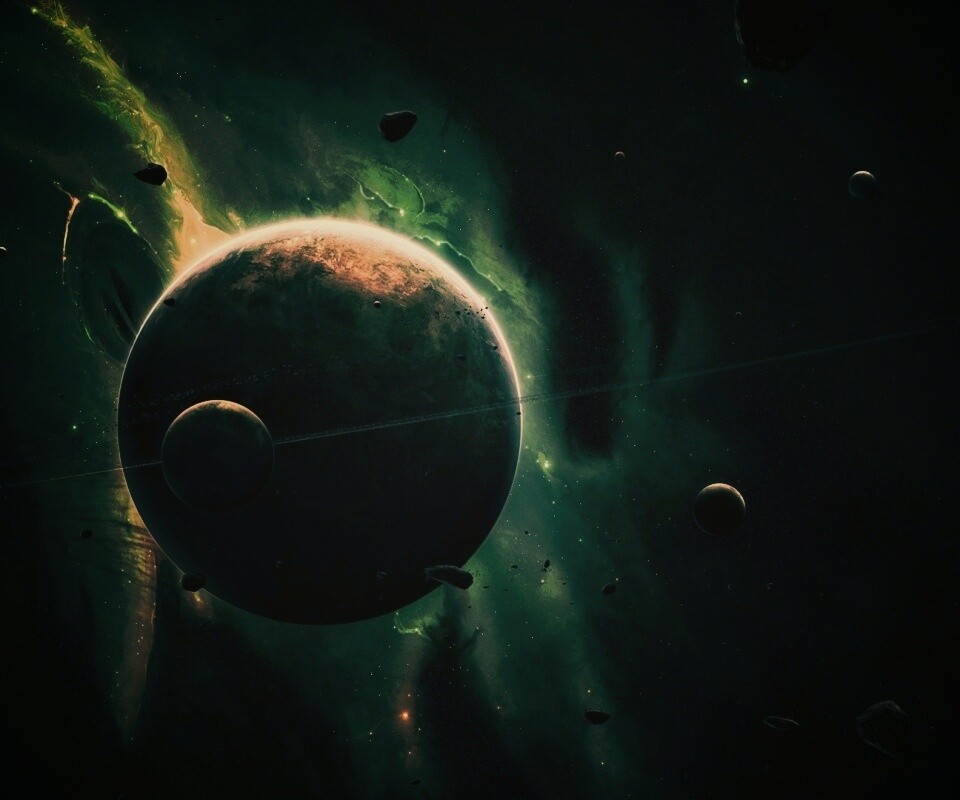 Неизвестная планета обои