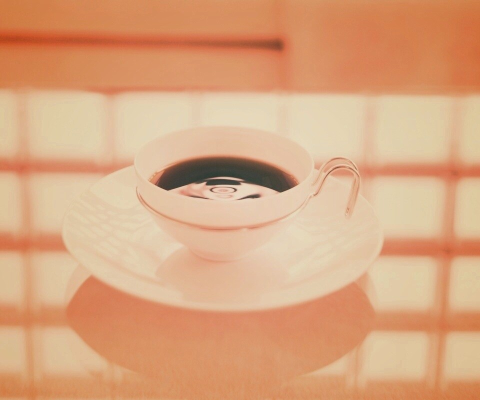 Чашечка кофе обои