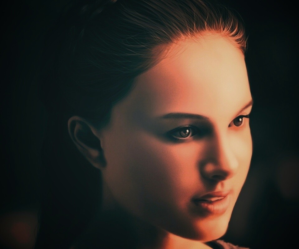 Лицо девушки обои