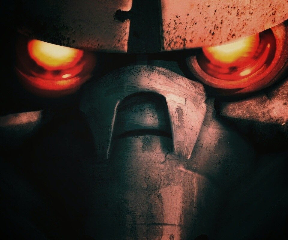 Красноглазый демон обои