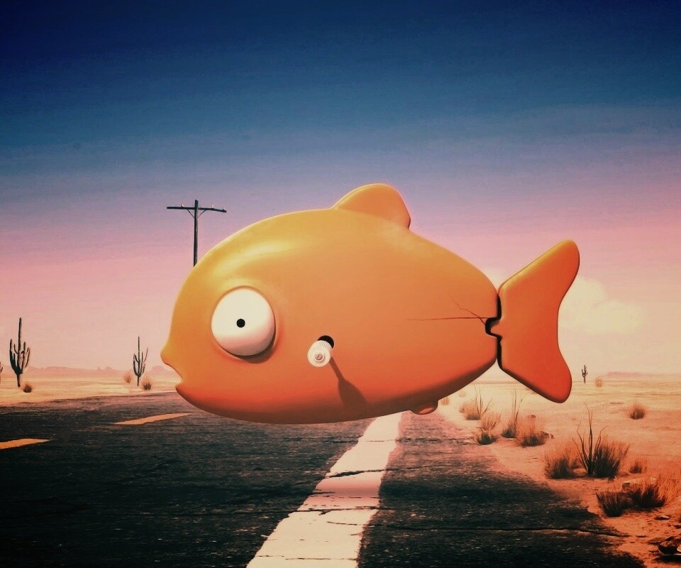 Рыбка из Ранго обои