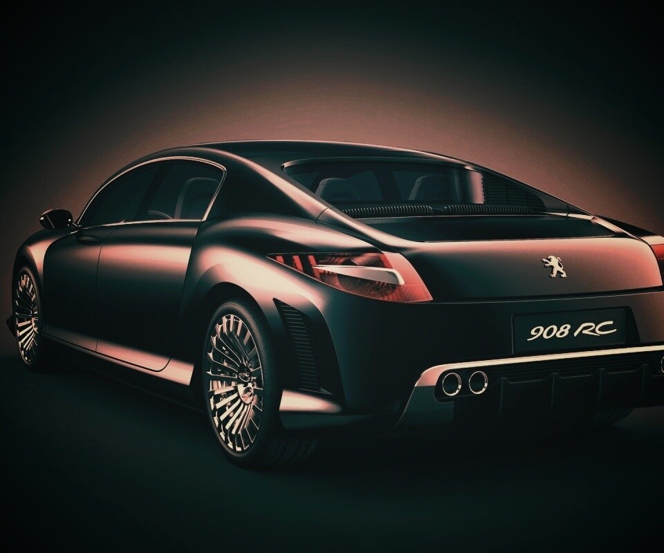 Peugeot 908 RC обои