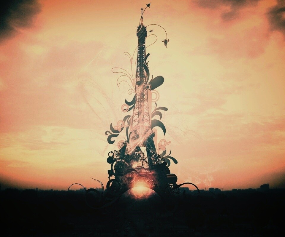 Эйфелева башня обои