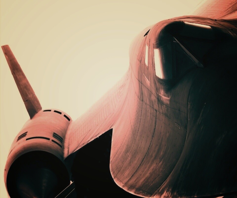 Самолет SR-71 BlackBird обои