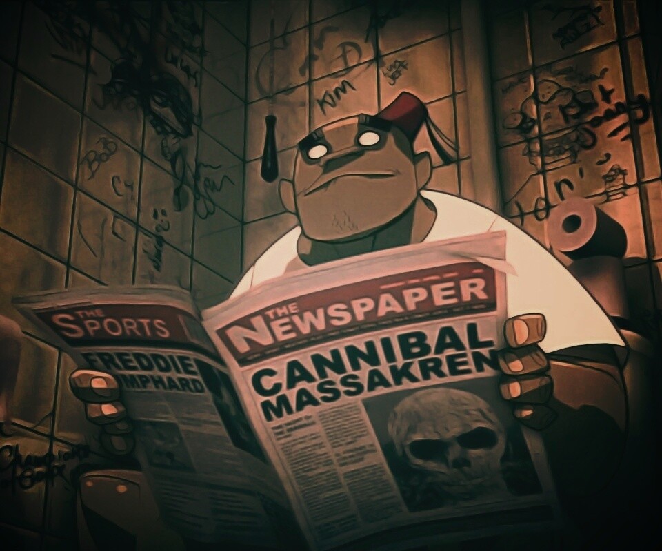 Рассел Хоббс из Gorillaz обои