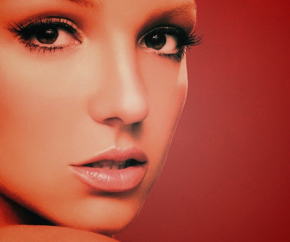 Лицо Бритни обои