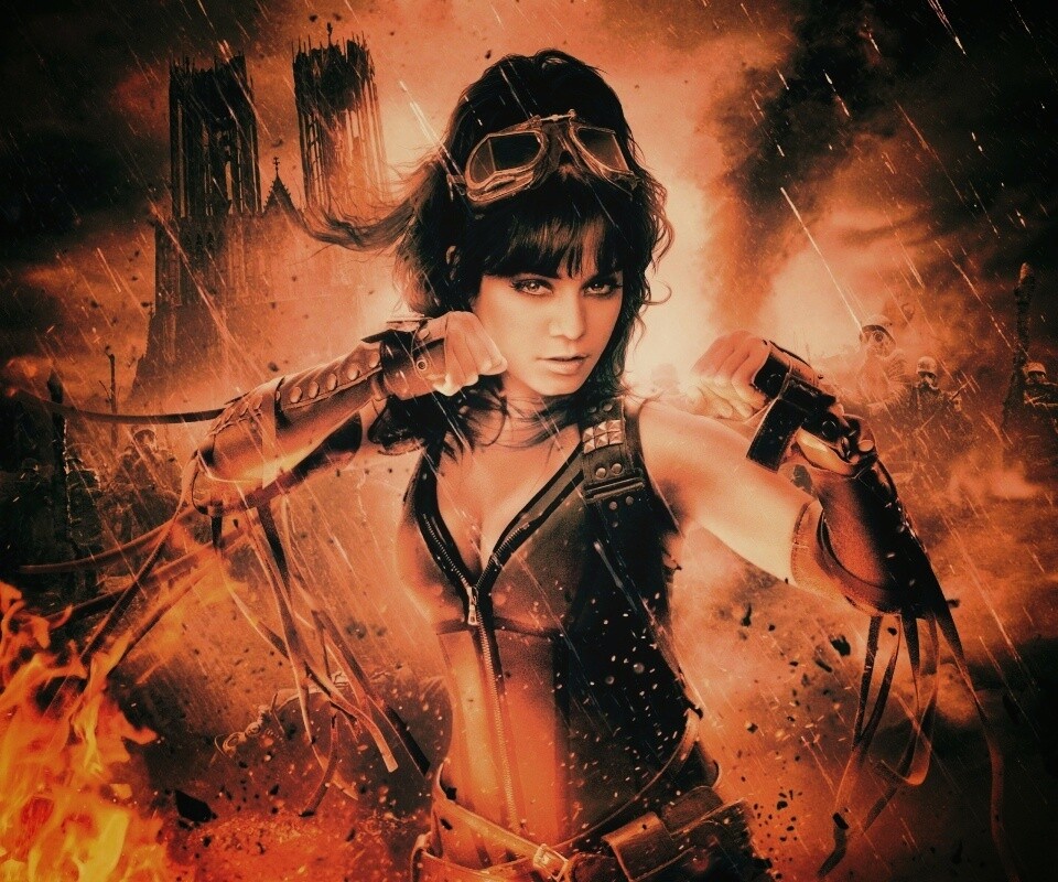 Blondie из фильма "Запрещенный прием" обои