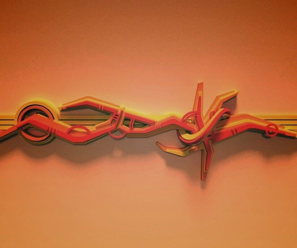 3D Граффити обои