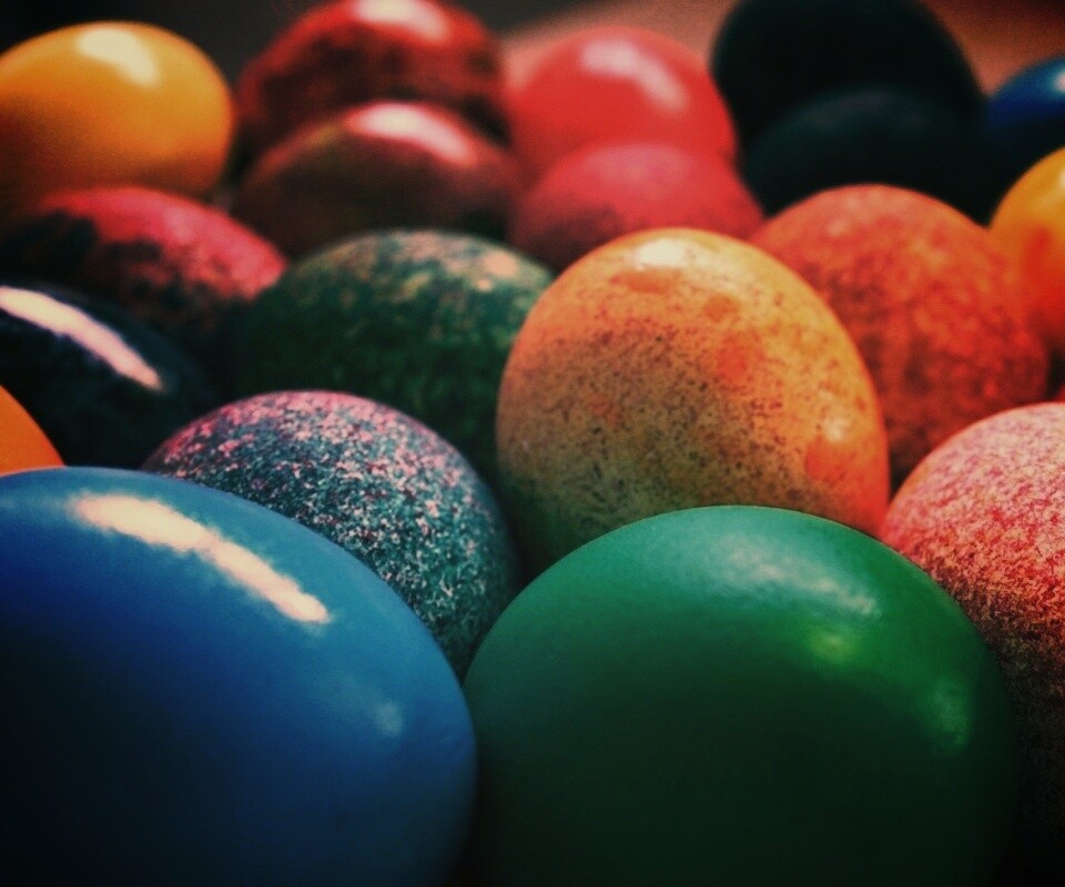 Краски Пасхи обои