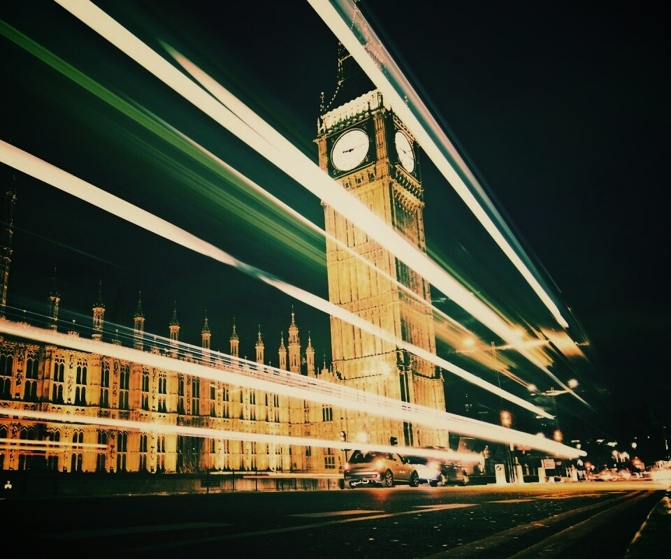 Лондон на скорости обои