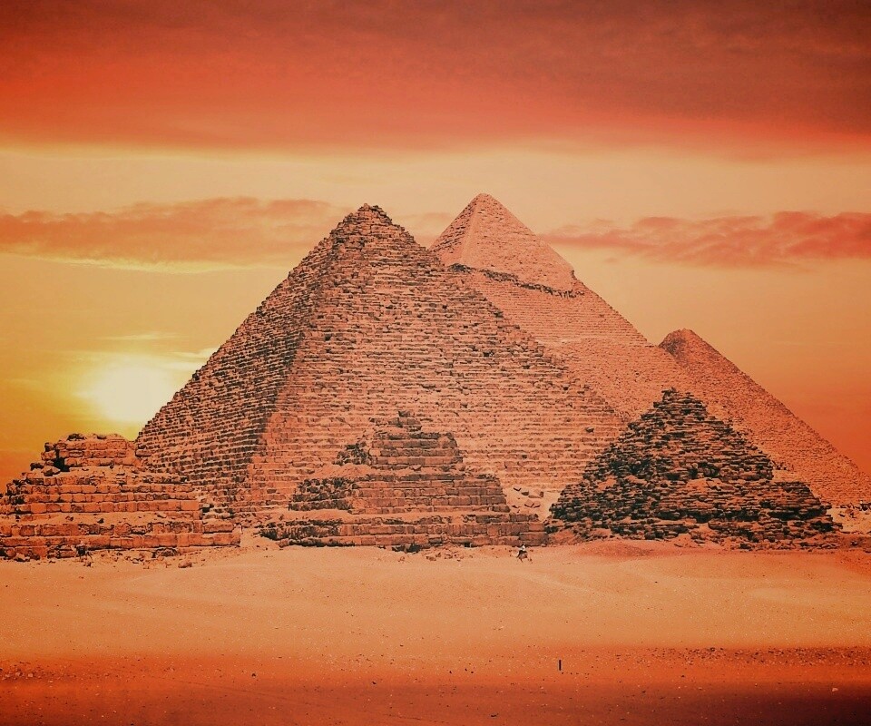 Великие пирамиды в Гизе обои