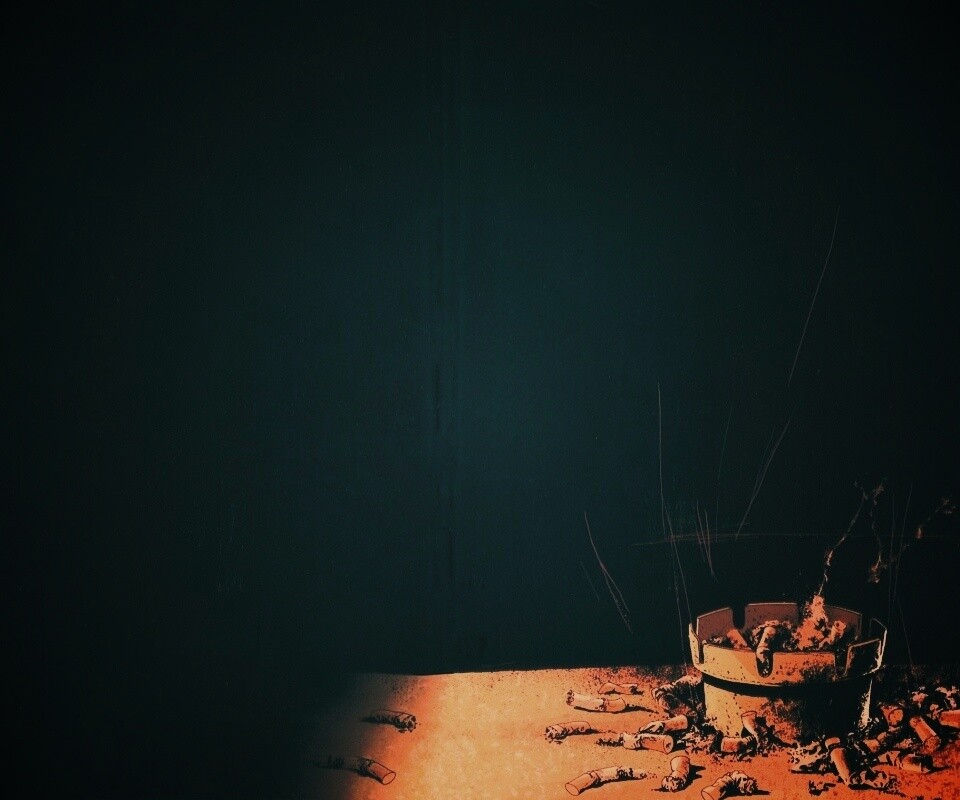 Пепельница обои