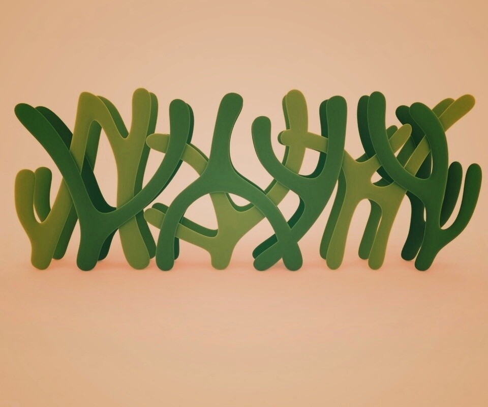 Абстрактные растения обои