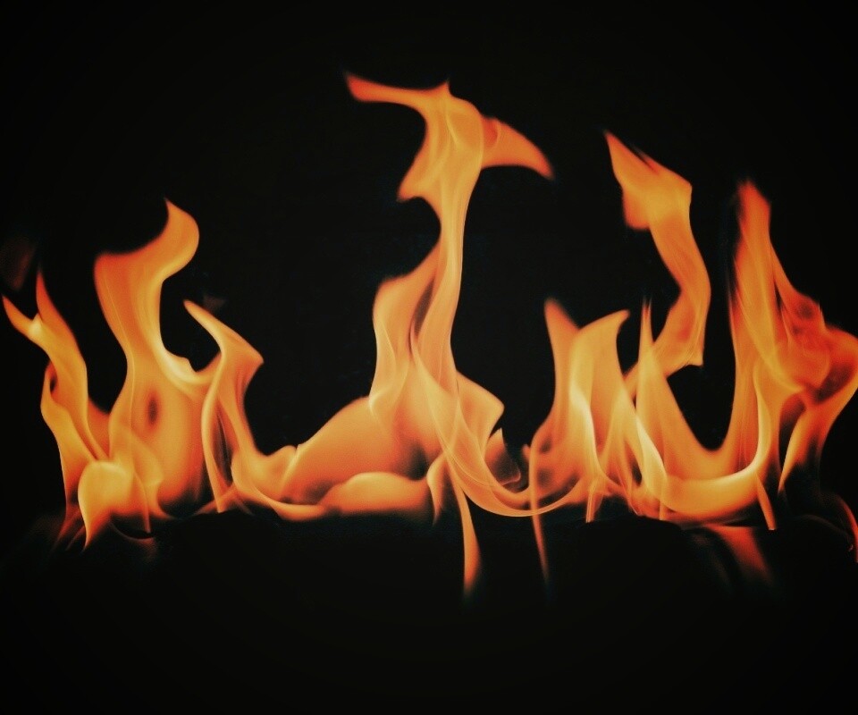 Огонь обои