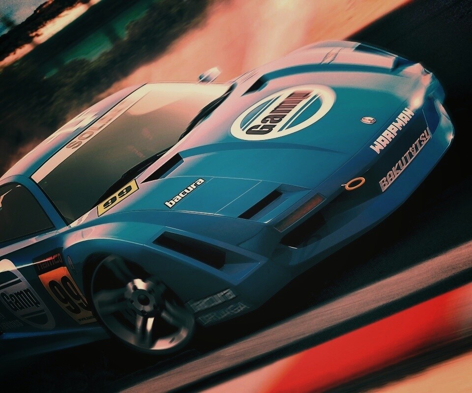 Гоночный автомобиль обои