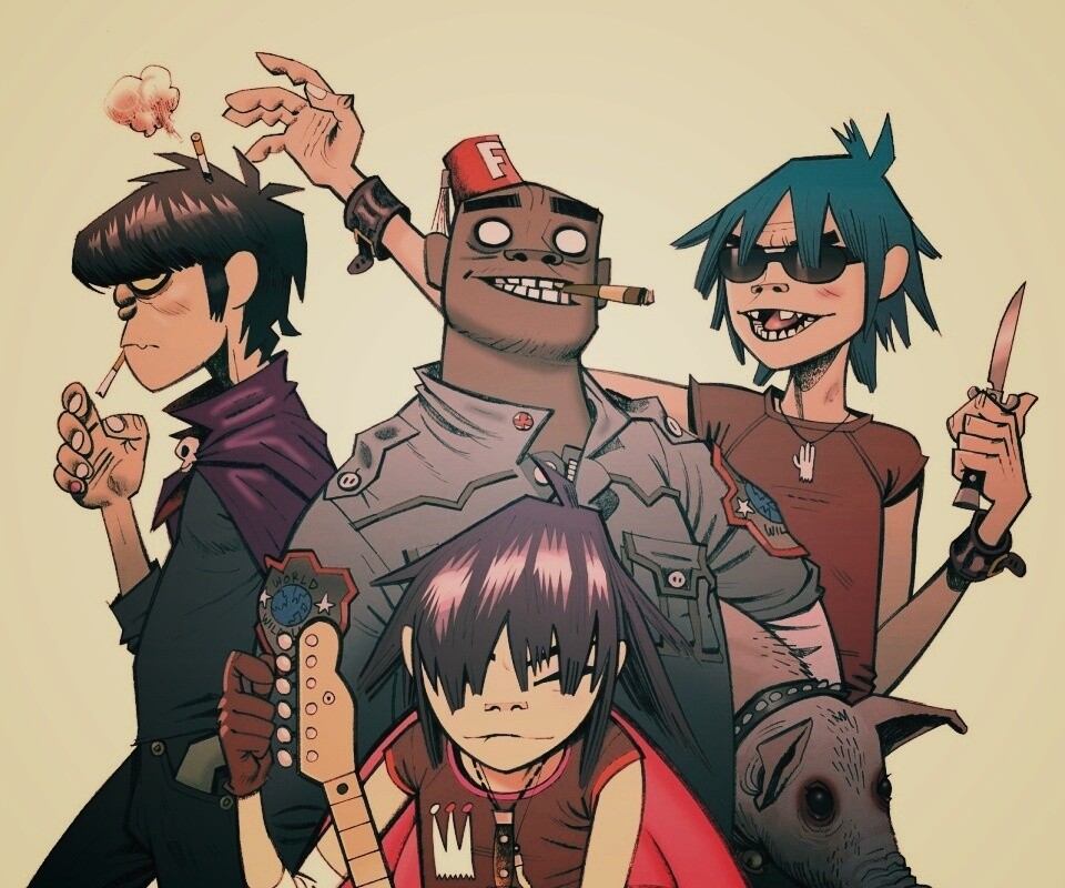 Gorillaz обои