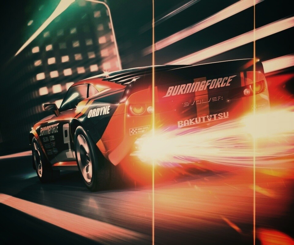 Ночное нитро обои