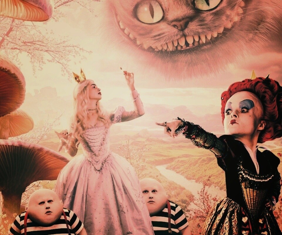 Персонажи из "Алиса в стране Чудес" обои