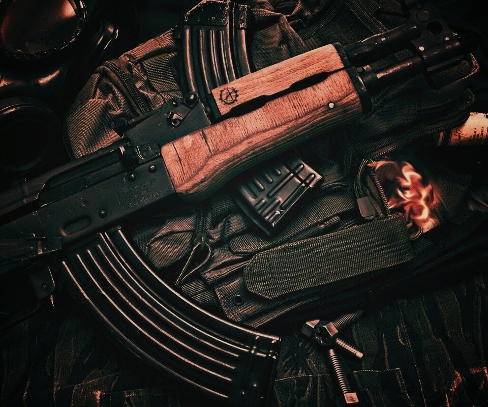 Автомат АК-47 обои