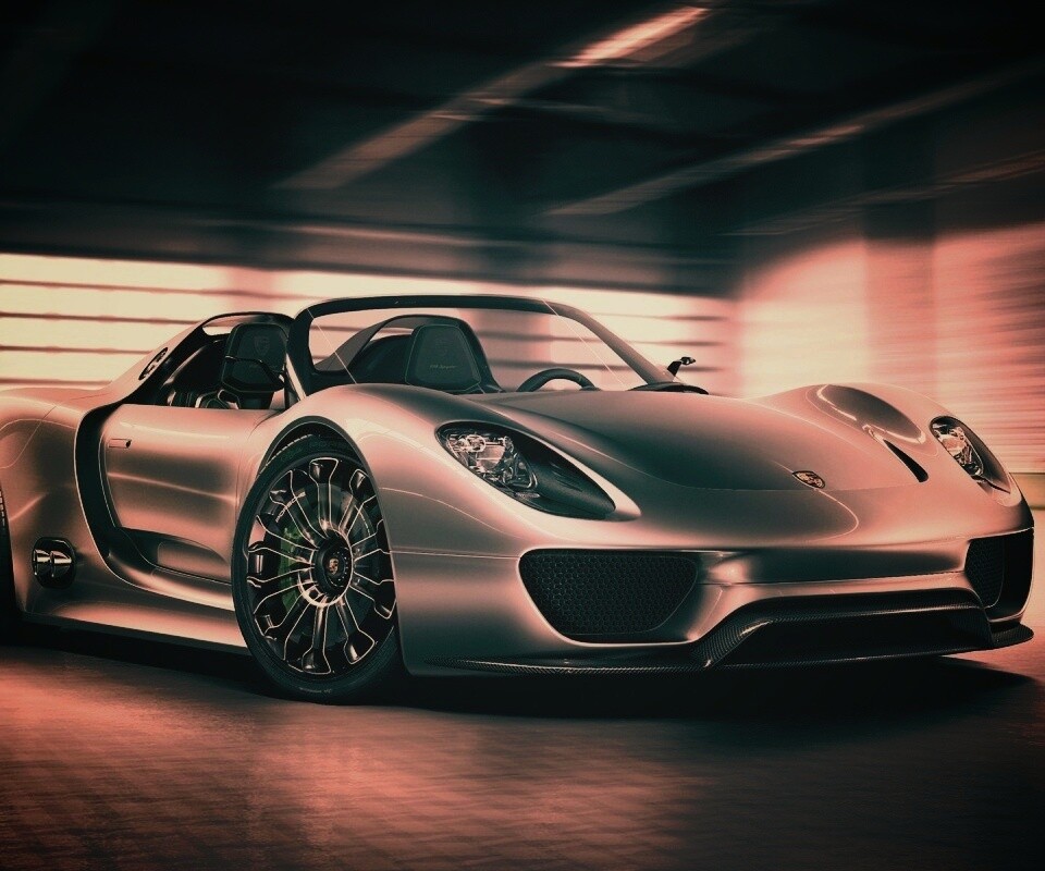 Porache 918 Spider обои