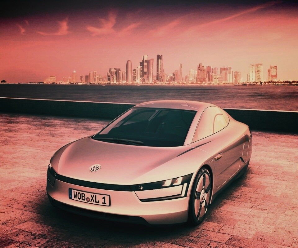 Очень красивый концепткар от фольксваген обои