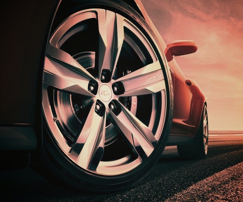 Колесо Шевроле Камаро обои