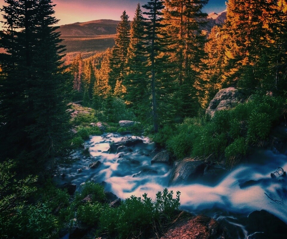 Природа в горах обои