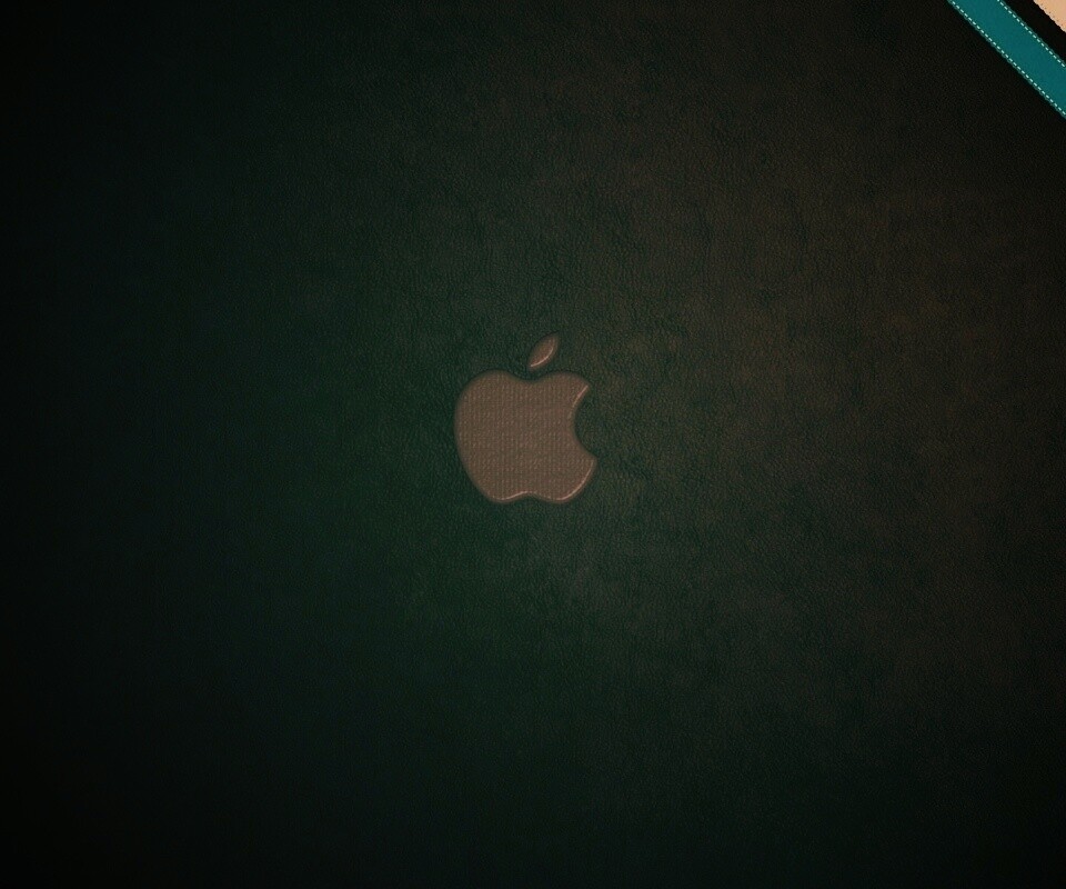 Логотип Apple в дереве обои