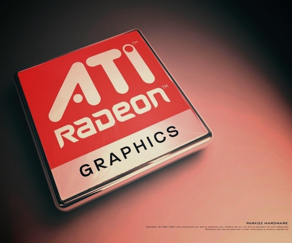 Логотип Ati Radeon Graphics обои