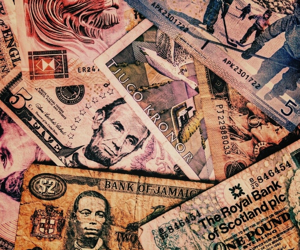 Купюры из разных стран обои