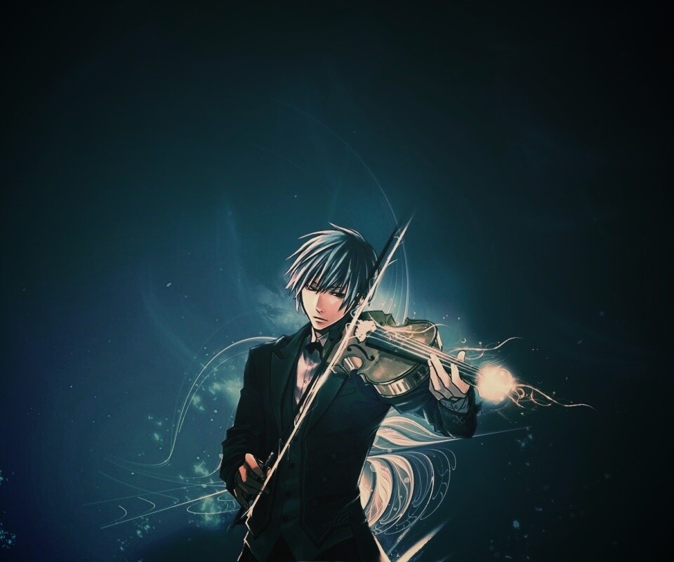 Скрипач обои