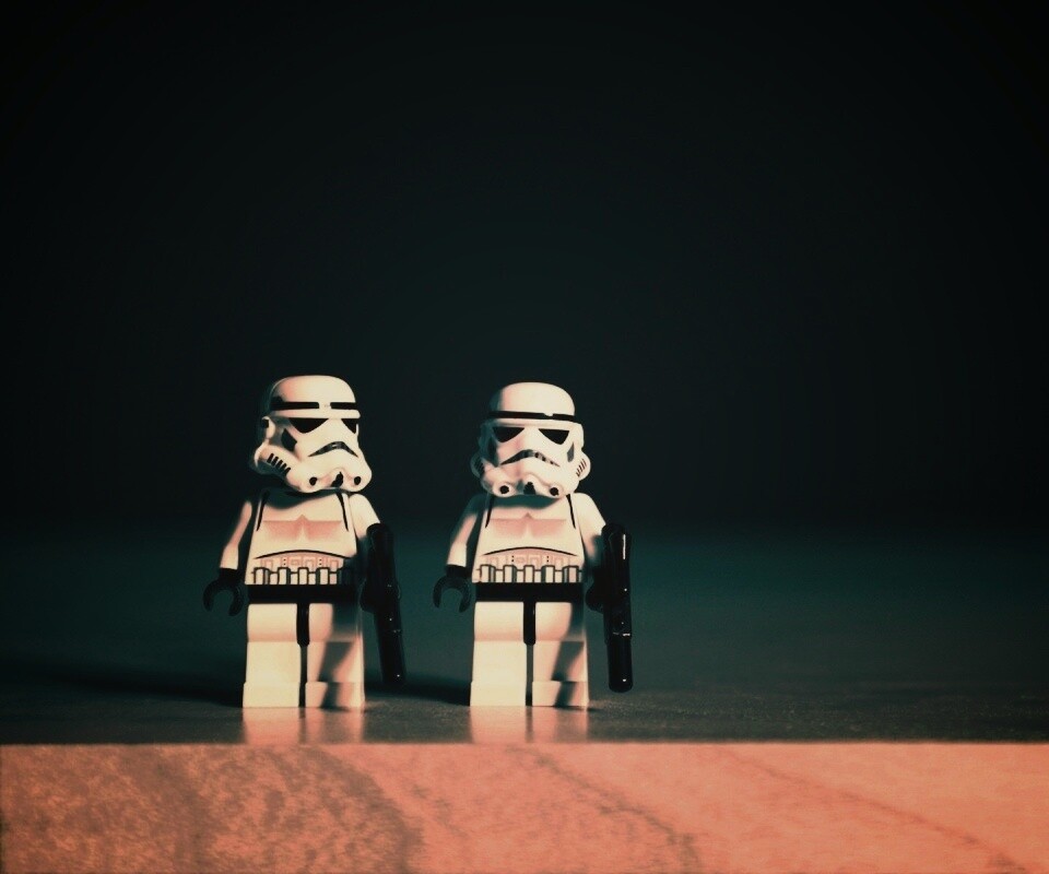 Имперские штурмовики в Lego обои