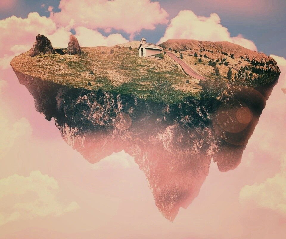 Летающий острв обои