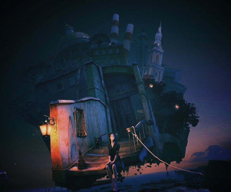 Мрачный Питер обои