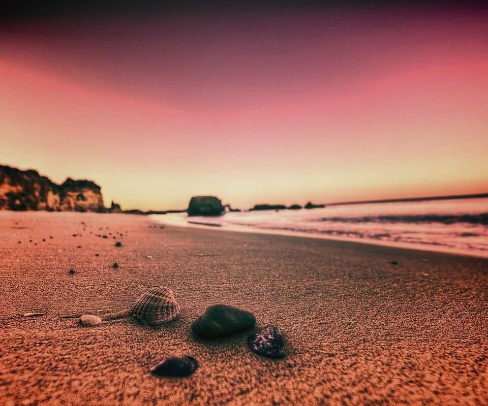 Океанский берег обои