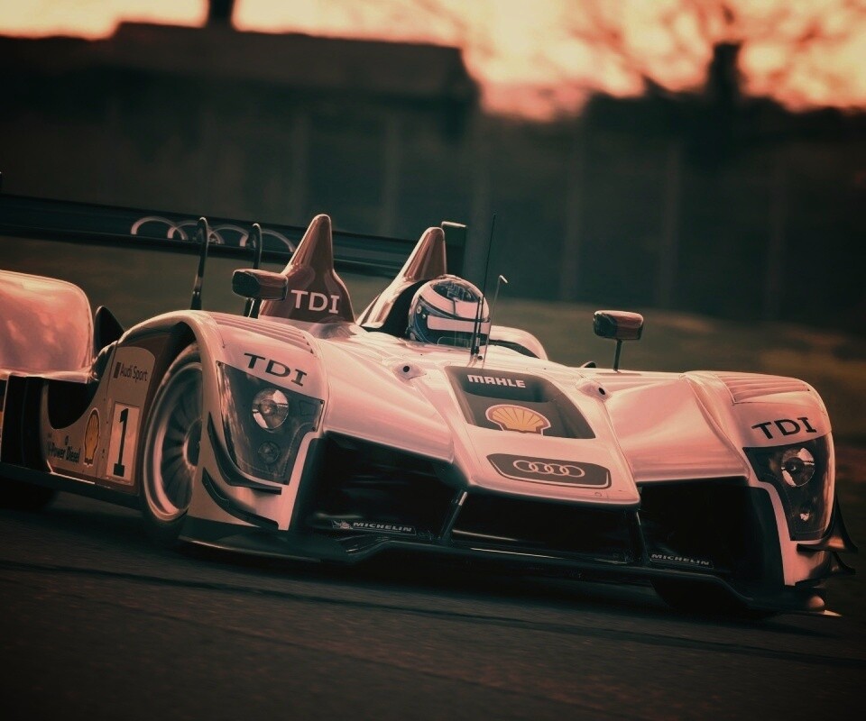 Болид ауди обои