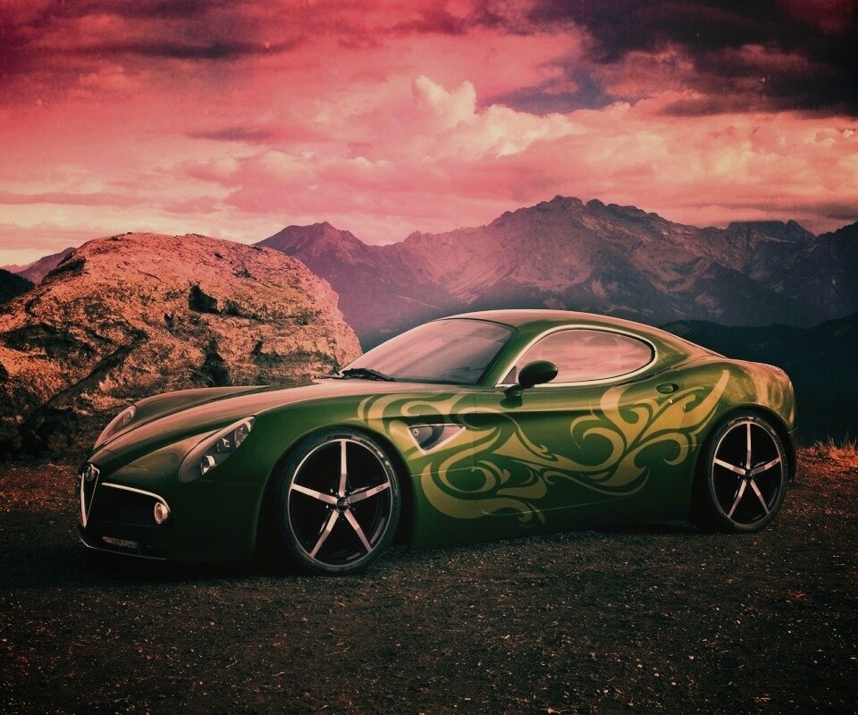 Альфа-ромео обои