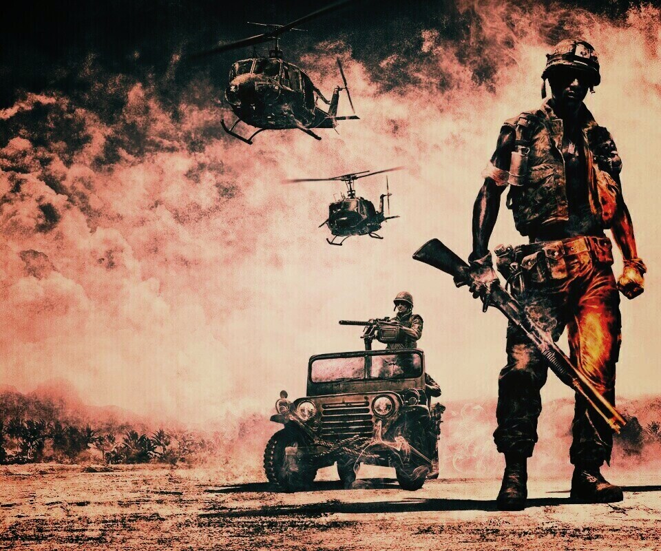 Battlefield Bad Company 2 Vietnam обои