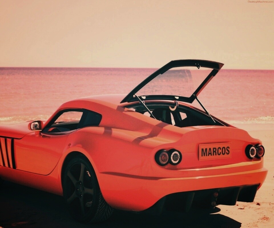 Marcos на пляже обои