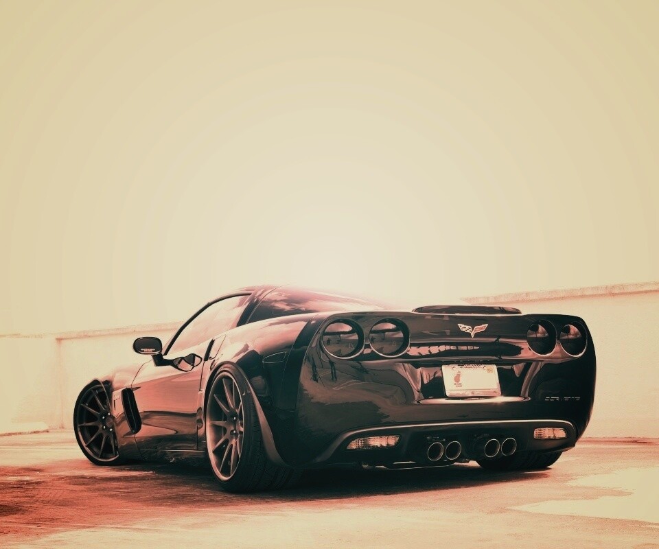 Шевроле корвет обои