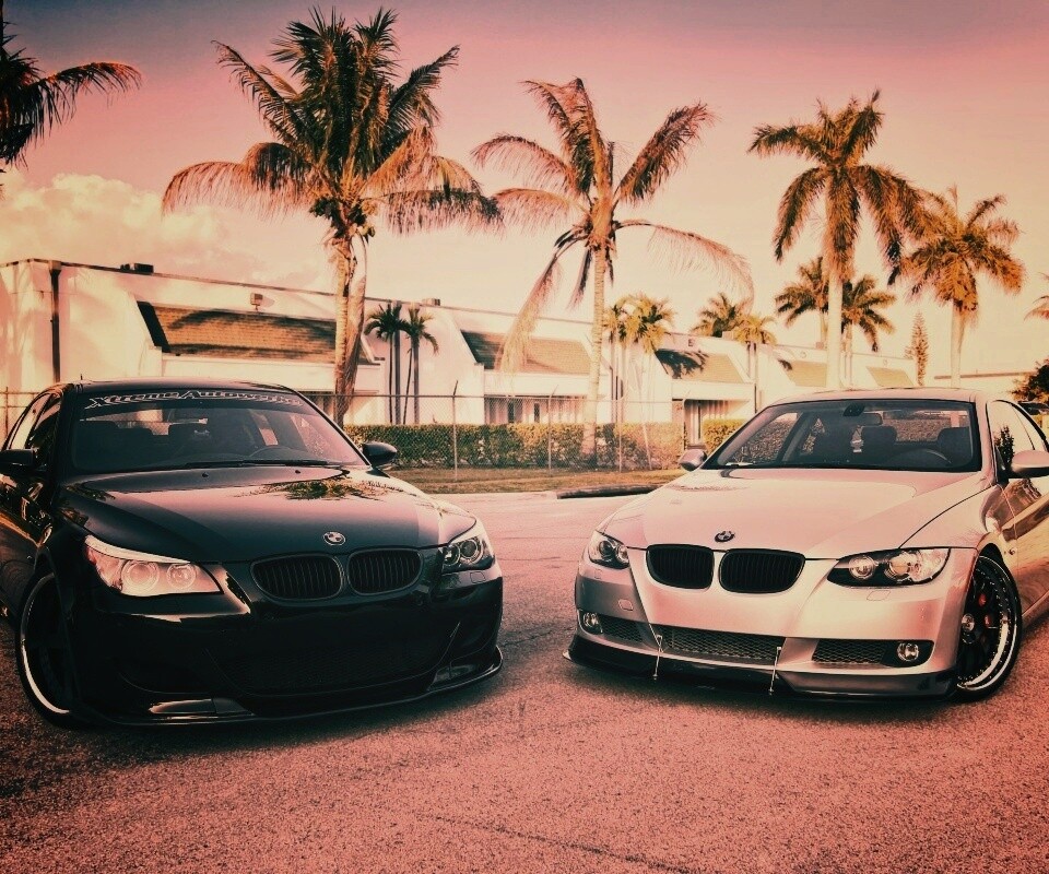 Две БМВ обои