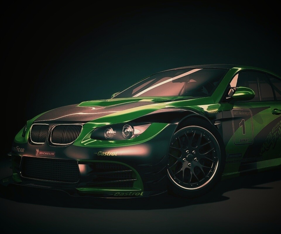 Гоночный BMW M3 обои